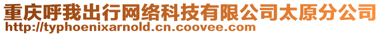 重慶呼我出行網(wǎng)絡(luò)科技有限公司太原分公司