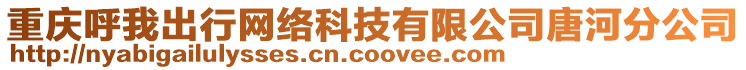 重慶呼我出行網(wǎng)絡(luò)科技有限公司唐河分公司