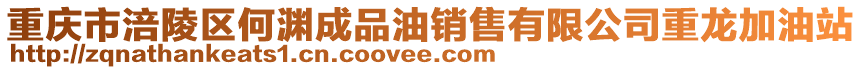 重慶市涪陵區何淵成品油銷售有限公司重龍加油站