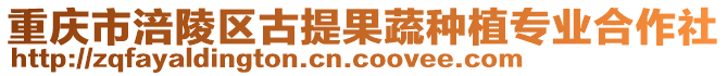 重慶市涪陵區古提果蔬種植專業合作社