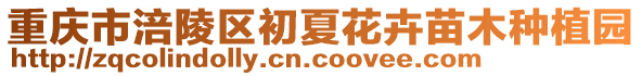 重慶市涪陵區(qū)初夏花卉苗木種植園
