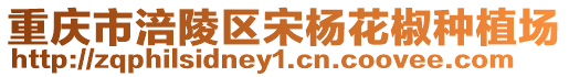 重慶市涪陵區宋楊花椒種植場