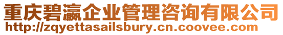 重慶碧瀛企業(yè)管理咨詢有限公司