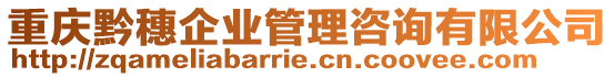 重慶黔穗企業管理咨詢有限公司
