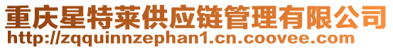 重慶星特萊供應鏈管理有限公司