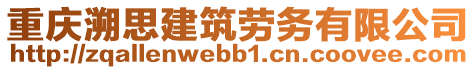 重慶溯思建筑勞務(wù)有限公司