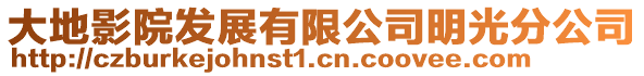 大地影院發展有限公司明光分公司