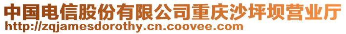 中國電信股份有限公司重慶沙坪壩營業(yè)廳