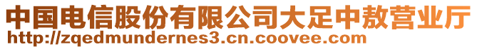 中國(guó)電信股份有限公司大足中敖營(yíng)業(yè)廳