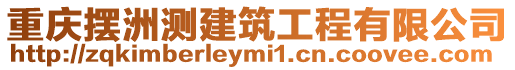 重慶擺洲測建筑工程有限公司