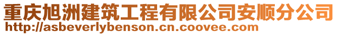 重慶旭洲建筑工程有限公司安順分公司