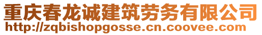 重慶春龍誠建筑勞務(wù)有限公司