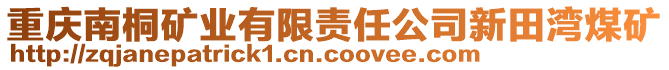 重慶南桐礦業(yè)有限責任公司新田灣煤礦