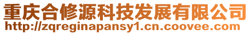 重慶合修源科技發(fā)展有限公司