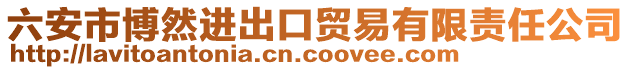 六安市博然進出口貿(mào)易有限責(zé)任公司