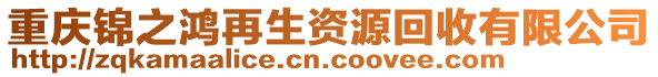 重慶錦之鴻再生資源回收有限公司