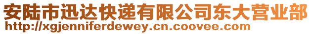 安陸市迅達快遞有限公司東大營業部