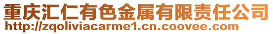 重慶匯仁有色金屬有限責任公司