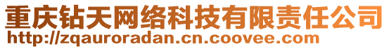 重慶鉆天網(wǎng)絡(luò)科技有限責(zé)任公司