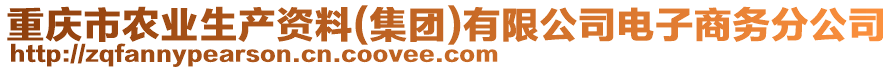 重慶市農業生產資料(集團)有限公司電子商務分公司