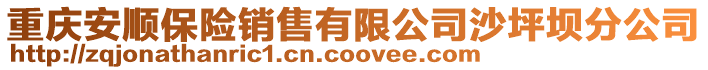 重慶安順保險(xiǎn)銷售有限公司沙坪壩分公司