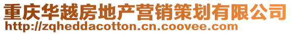 重慶華越房地產(chǎn)營銷策劃有限公司