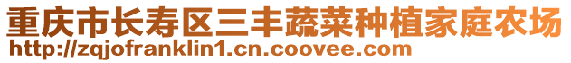 重慶市長壽區三豐蔬菜種植家庭農場
