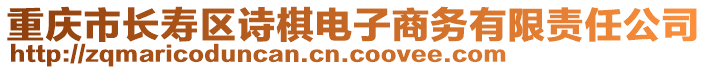重慶市長壽區詩棋電子商務有限責任公司