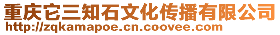 重慶它三知石文化傳播有限公司