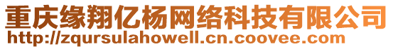 重慶緣翔億楊網絡科技有限公司