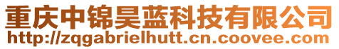 重慶中錦昊藍科技有限公司