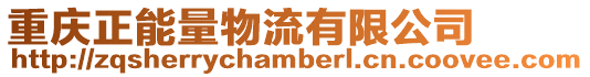 重慶正能量物流有限公司