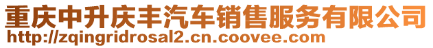 重慶中升慶豐汽車銷售服務有限公司