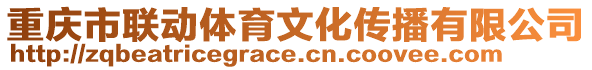 重慶市聯(lián)動(dòng)體育文化傳播有限公司