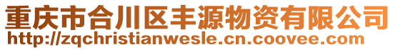 重慶市合川區(qū)豐源物資有限公司