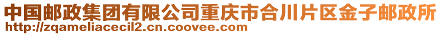 中國(guó)郵政集團(tuán)有限公司重慶市合川片區(qū)金子郵政所