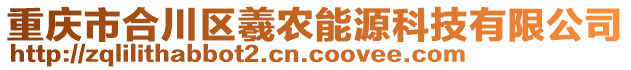 重慶市合川區羲農能源科技有限公司