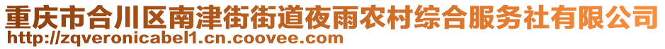 重慶市合川區(qū)南津街街道夜雨農(nóng)村綜合服務社有限公司