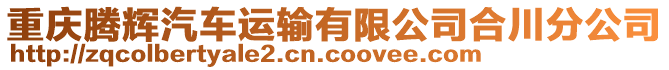 重慶騰輝汽車運輸有限公司合川分公司