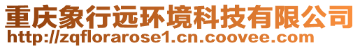 重慶象行遠(yuǎn)環(huán)境科技有限公司