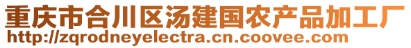 重慶市合川區(qū)湯建國農(nóng)產(chǎn)品加工廠