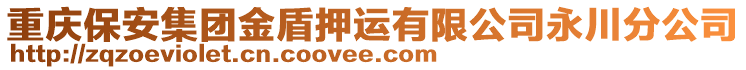 重慶保安集團(tuán)金盾押運(yùn)有限公司永川分公司