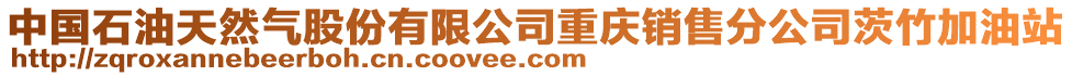 中國石油天然氣股份有限公司重慶銷售分公司茨竹加油站