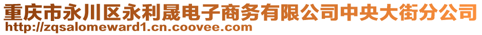 重慶市永川區永利晟電子商務有限公司中央大街分公司