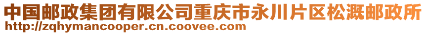 中國郵政集團有限公司重慶市永川片區松溉郵政所