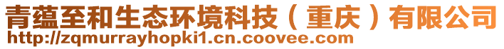 青蘊至和生態環境科技(重慶)有限公司
