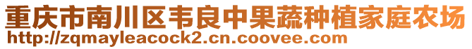 重慶市南川區(qū)韋良中果蔬種植家庭農(nóng)場