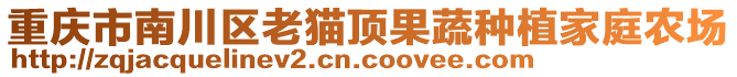 重慶市南川區(qū)老貓頂果蔬種植家庭農(nóng)場(chǎng)