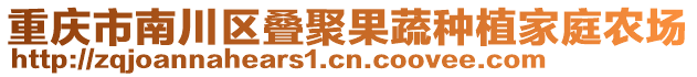 重慶市南川區(qū)疊聚果蔬種植家庭農場