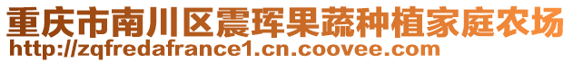 重慶市南川區震琿果蔬種植家庭農場